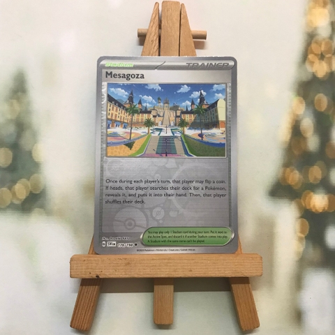 Thẻ hình Pokemon Mesagoza 178/198 - Lá bài Scarlet & Violet Base Set Uncommon Reverse Holo tiếng Anh chính hãng