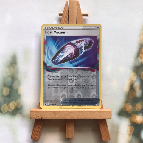 Thẻ hình Pokemon Lost Vacuum 162/196 - Lá bài lẻ Lost Origin Uncommon Reverse Holo tiếng Anh chính hãng