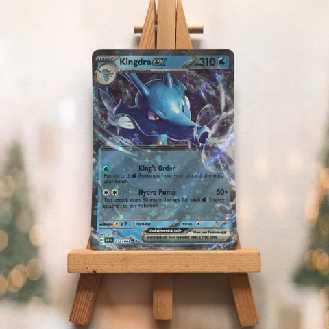 Thẻ hình Pokemon Kingdra ex 012/064 - Lá bài lẻ Shrouded Fable Ultra Rare tiếng Anh chính hãng