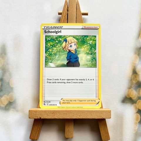 Thẻ hình Pokemon Schoolgirl 239/264 - Lá bài Fusion Strike Uncommon tiếng Anh chính hãng