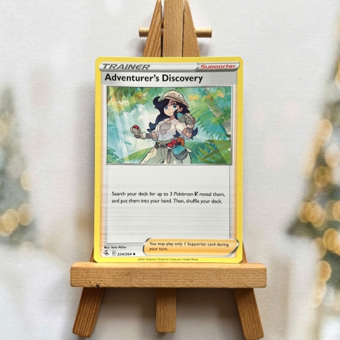 Thẻ hình Pokemon Adventurer's Discovery 224/264 - Lá bài Fusion Strike Uncommon tiếng Anh chính hãng