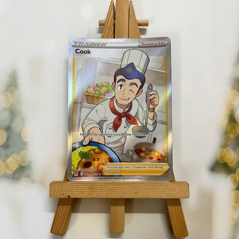 Thẻ hình Pokemon Cook TG25/TG30 - Lá bài lẻ Full Art Ultra Rare tiếng Anh chính hãng