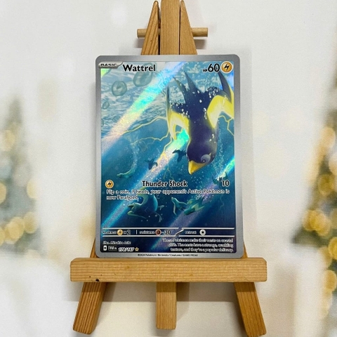 Thẻ hình Pokemon Wattrel 178/167 - Lá bài lẻ Twilight Masquerade Illustration Rare tiếng Anh chính hãng