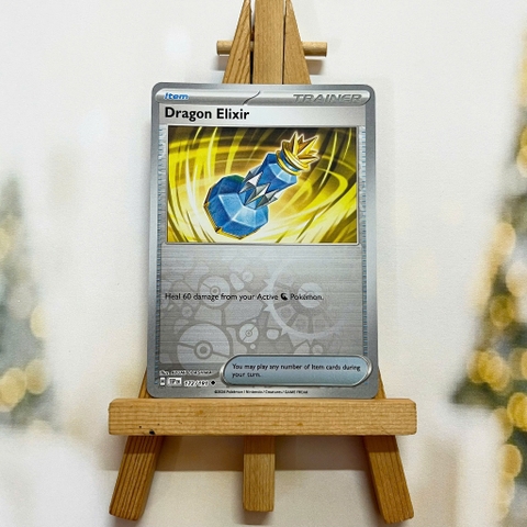 Thẻ hình Pokemon Dragon Elixir 172/191 - Lá bài lẻ Surging Sparks Uncommon Reverse Holo tiếng Anh chính hãng
