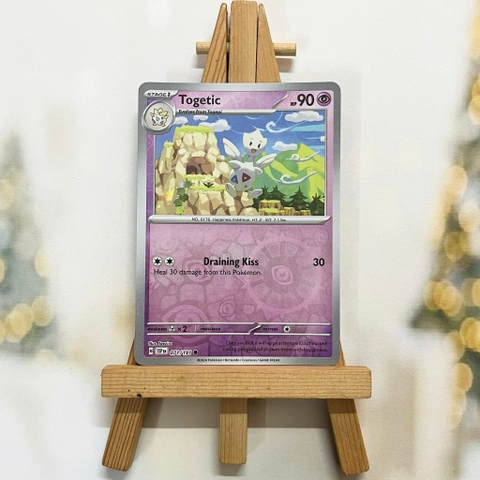 Thẻ hình Pokemon Togetic 071/191 - Lá bài lẻ Surging Sparks Common Reverse Holo tiếng Anh chính hãng