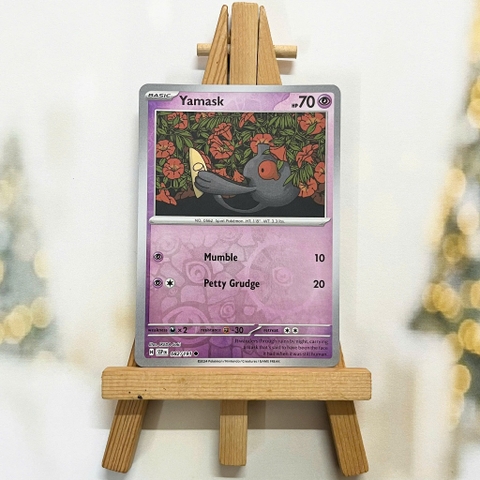 Thẻ hình Pokemon Yamask 082/191 - Lá bài lẻ Surging Sparks Common Reverse Holo tiếng Anh chính hãng