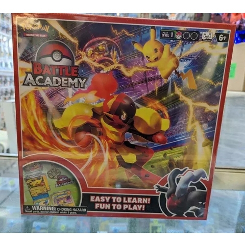 Hộp thẻ bài Battle Academy Deck Armarouge ex, Pikachu ex & Darkrai ex (2024) - Pokemon TCG tiếng Anh chính hãng
