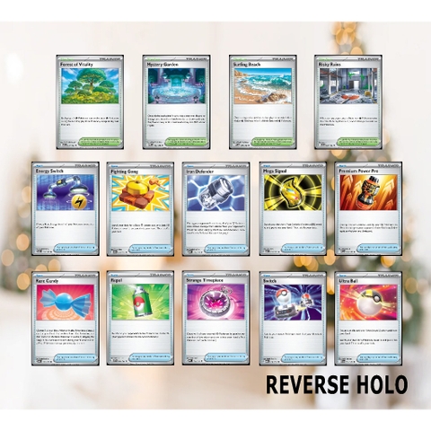 [Reverse 132- Trainer] Thẻ hình Item, Tools, Stadium từ Pokemon Mega Evolution Base Set Reverse Holo tiếng Anh