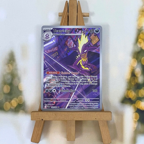 Thẻ hình Pokemon Toxtricity 103/094 - Lá bài lẻ Phantasmal Flames Illustration Rare tiếng Anh