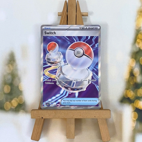 Thẻ hình Pokemon Switch 123/094 - Lá bài lẻ Phantasmal Flames Full Art Ultra Rare tiếng Anh