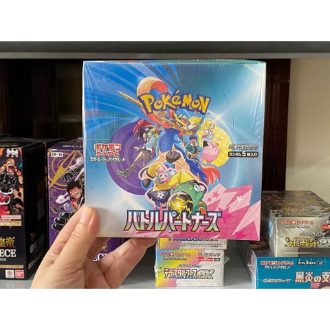 Hộp thẻ bài Battle Partners SV9 - Japan Pokemon Booster Box SEALED