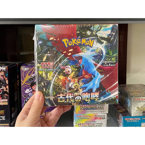 Hộp thẻ bài Ancient Roar SV4k - Japan Pokemon Booster Box SEALED chính hãng