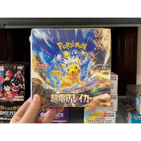 Hộp thẻ bài Super Electric Breaker SV8a - Japan Pokemon Booster Box SEALED chính hãng