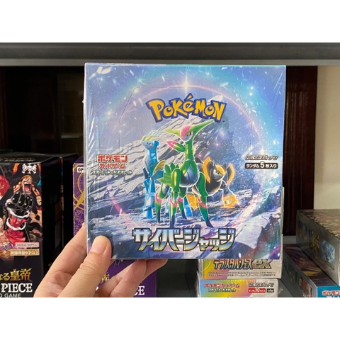 Hộp thẻ bài Cyber Judge sv5M và Wild Force sv5K - Japan Pokemon Booster Box SEALED chính hãng