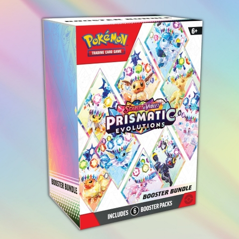 Hộp thẻ bài Prismatic Evolutions Bundle - Pokemon Scarlet & Violet TCG chính hãng