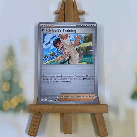 Thẻ hình Pokemon Black Belt's Training 143/159 - Lá bài lẻ Journey Together Common Reverse Holo tiếng Anh chính hãng