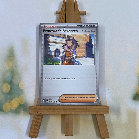 Thẻ hình Pokemon Professor's Research Sada 155/159 - Lá bài lẻ Journey Together Common Reverse Holo tiếng Anh chính hãng