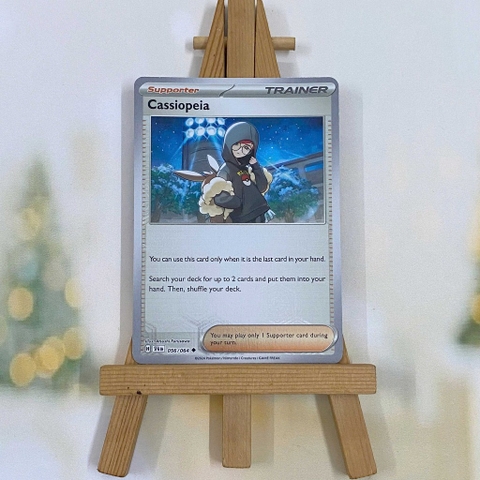 Thẻ hình Pokemon Cassiopeia 056/064 - Lá bài lẻ Shrouded Fable Uncommon Reverse Holo tiếng Anh chính hãng