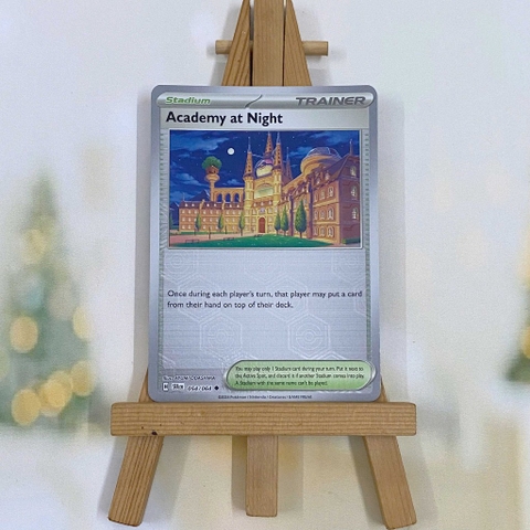 Thẻ hình Pokemon Academy at Night 054/064 - Lá bài lẻ Shrouded Fable Uncommon Reverse Holo tiếng Anh chính hãng