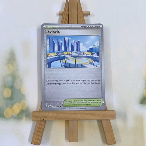 Thẻ hình Pokemon Levincia 150/159 - Lá bài lẻ Journey Together Uncommon Reverse Holo tiếng Anh chính hãng