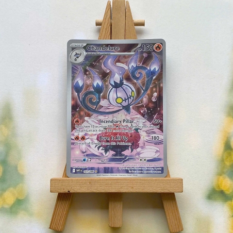 Thẻ hình Pokemon Chandelure 103/086 - Lá bài lẻ White Flare Illustration Rare tiếng Anh chính hãng