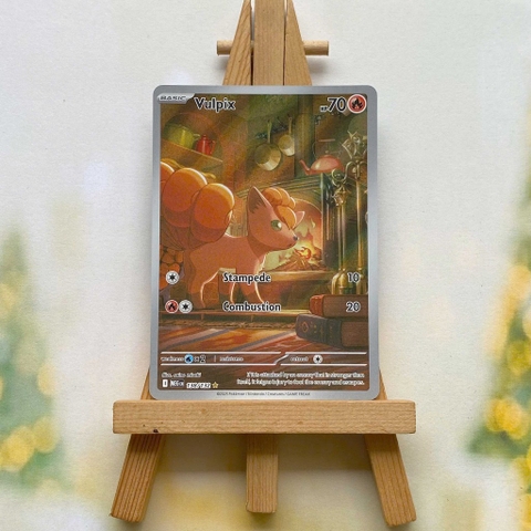 Thẻ hình Pokemon Vulpix 138/132 - Lá bài lẻ Mega Evolution Illustration Rare tiếng Anh chính hãng