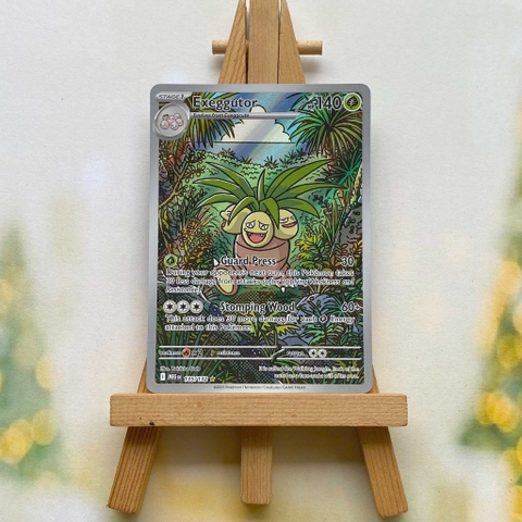 Thẻ hình Pokemon Exeggutor 135/132 - Lá bài lẻ Mega Evolution Illustration Rare tiếng Anh chính hãng