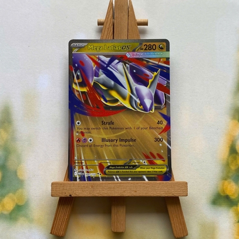 Thẻ hình Pokemon Mega Latias ex 100/132 - Lá bài lẻ Mega Evolution Ultra Rare tiếng Anh chính hãng