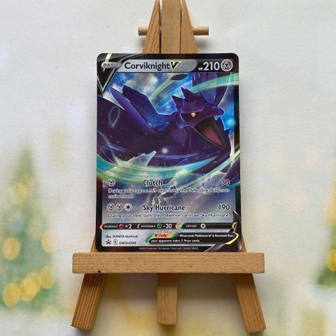 Thẻ hình Pokemon Corviknight V SWSH200 - Lá bài lẻ Sword & Shield Promo tiếng Anh chính hãng