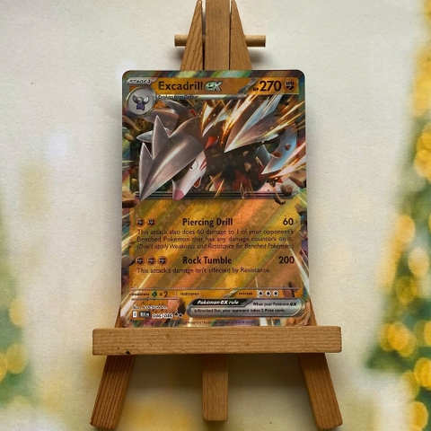 Thẻ hình Pokemon Excadrill ex 046/086 - Lá bài lẻ Black Bolt Ultra Rare tiếng Anh chính hãng