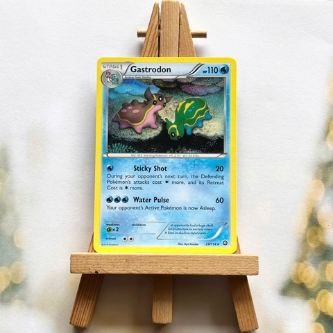 Thẻ hình Pokemon Gastrodon 29/114 - Lá bài XY: Steam Siege Rare tiếng Anh chính hãng