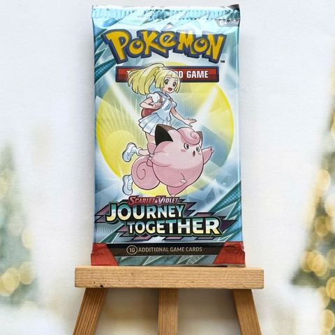 Gói bài Journey Together Booster Pack tiếng Anh chính hãng - Túi thẻ Series Scarlet & Violet Pokemon TCG