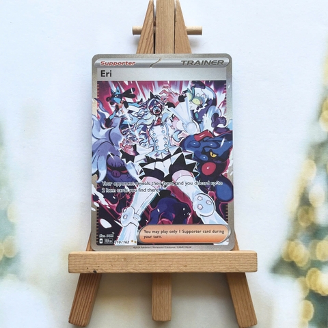 Thẻ hình Pokemon Eri 210/162 - Lá bài lẻ Temporal Forces Special Illustration Rare tiếng Anh chính hãng