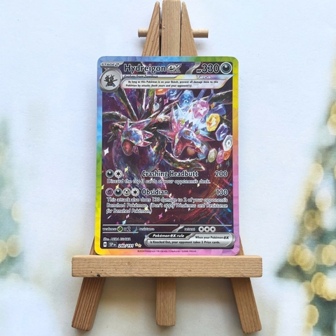 Thẻ hình Pokemon Hydreigon ex 240/191 - Lá bài lẻ Surging Sparks Special Illustration Rare tiếng Anh chính hãng