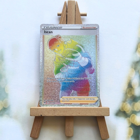Thẻ hình Pokemon Iscan 207/196 - Lá bài lẻ Lost Origin Hyper Rare tiếng Anh chính hãng