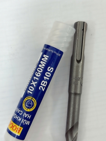 Mũi khoan bê tông cao cấp 2C 10x160mm Bogo-Shin