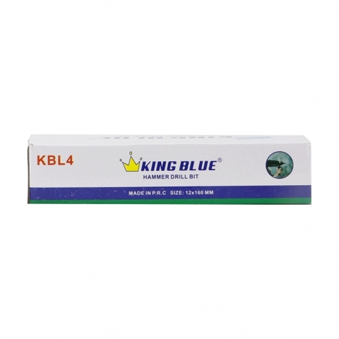 Mũi khoan bê tông 4 cạnh Kingblue KBL4-12*160