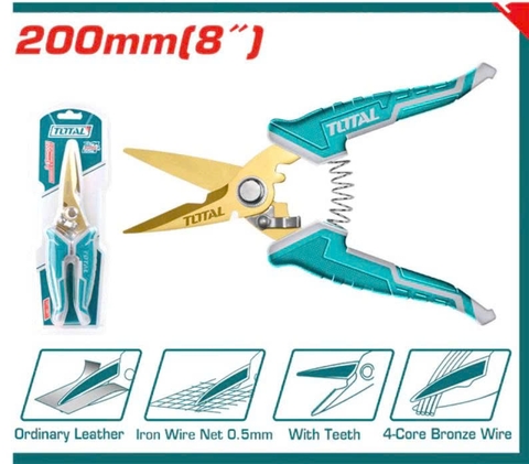 Kéo thợ điện 200mm Total THT118871