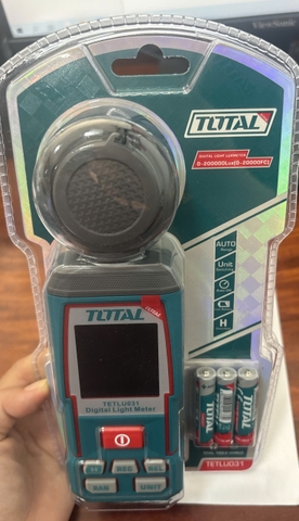 Máy đo cường độ ánh sáng kỹ thuật số Total TETLU031