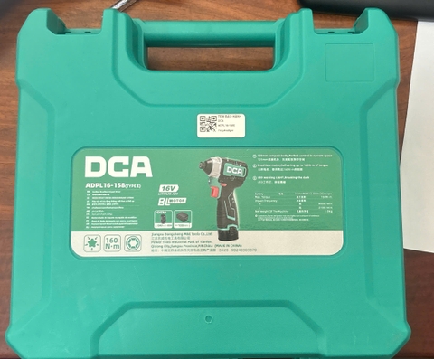 Máy siết vít động lực cầm tay dùng pin DCA ADPL16-158E