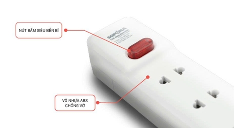 Ổ cắm không dây 2200W 4M-0 Sopoka
