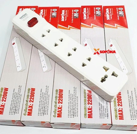 Ổ cắm không dây 2200W 5M-0 Sopoka