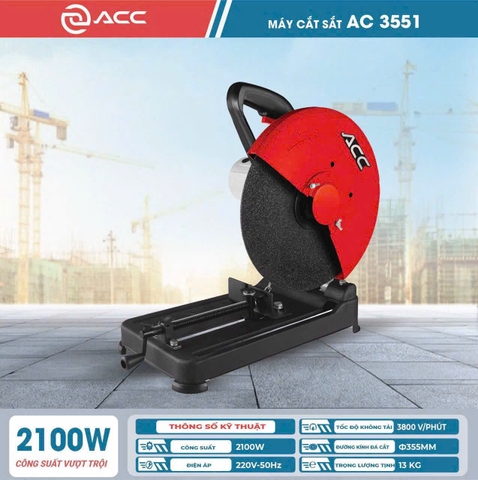 Máy cắt sắt ACC AC3551