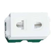 Ổ cắm đơn có màng che WEV1081SW