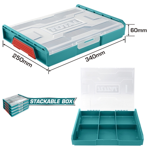 Hộp nhựa đựng dụng cụ Total THKTV02