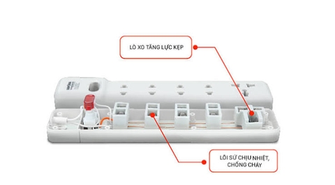 Ổ cắm không dây 2200W 6M-0 Sopoka
