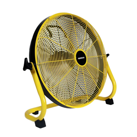 Quạt sạc sàn Nanoco NRF1640L màu vàng (Công suất 29W, 16 inch)