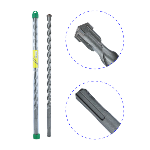 Mũi khoan xuyên tường 4 cạnh 14x350