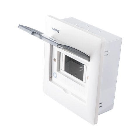 Tủ điện âm tường nhựa MPE 6 đường