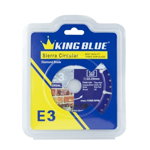 Lưỡi cắt KingBlue E3-125DN 125*22.23mm